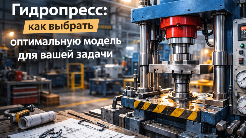 Как выбрать гидравлический пресс: полное руководство по характеристикам, мощности и применению