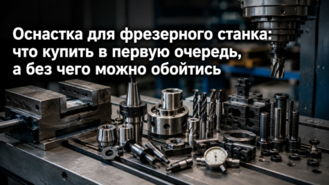 Оснастка для фрезерного станка: что купить в первую очередь, а без чего можно обойтись